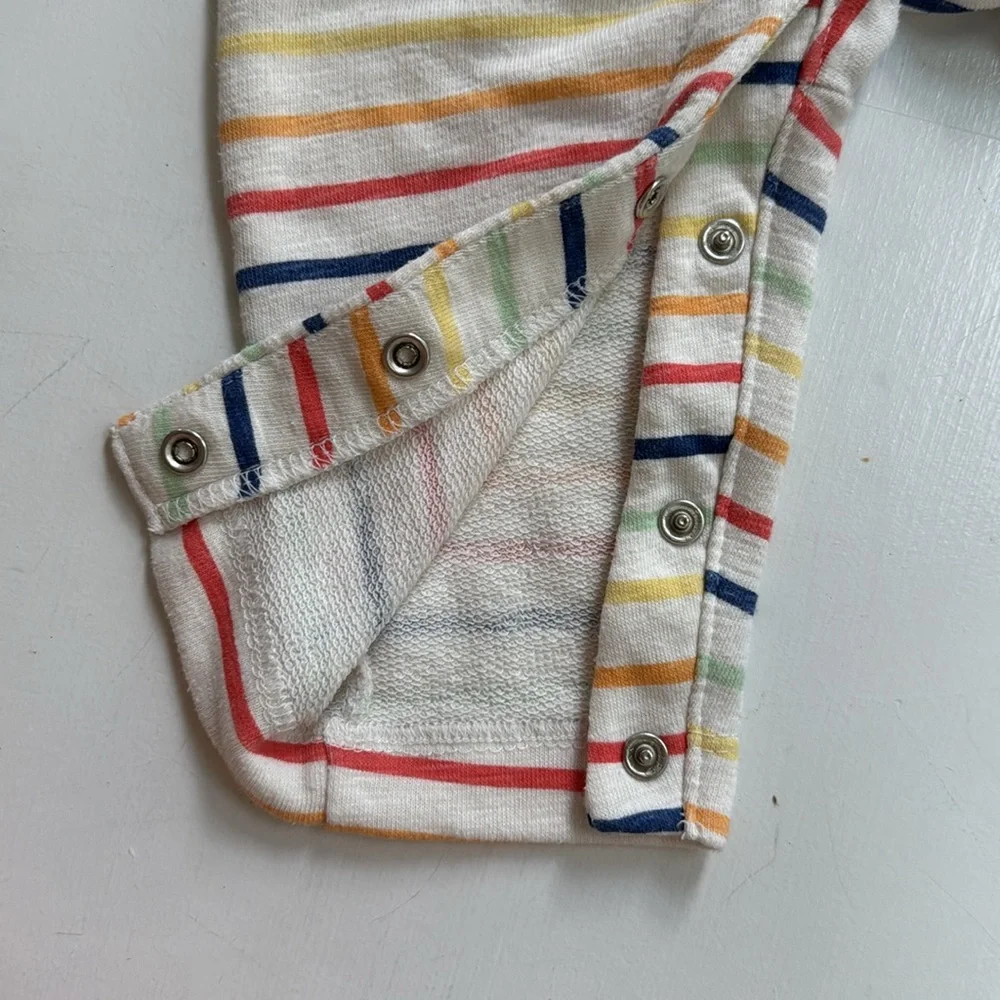 Old Navy Colorful Striped Sleeveless Romper | 6-12M - Picture 5 of 7